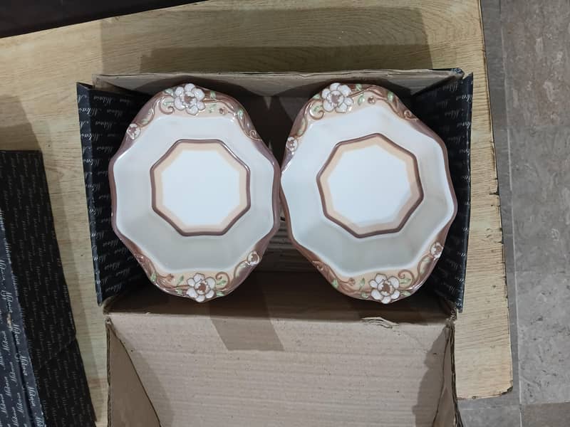 plastic dinner set 6