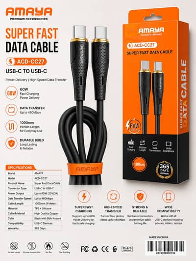 Amaya ACD-CC27 Super Fast Data Cable: