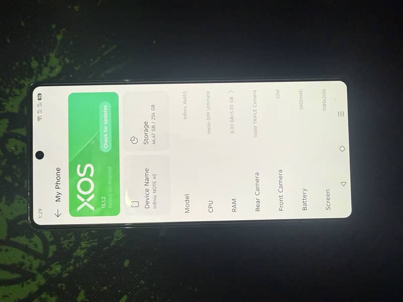 Infinix Note 40 0