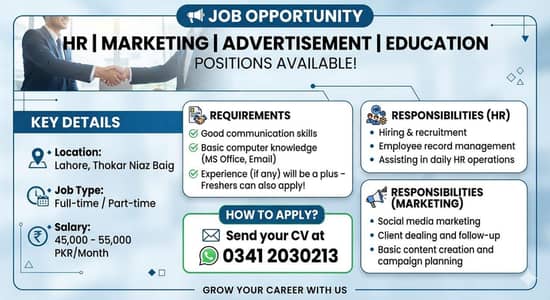 best opportunity for fresher