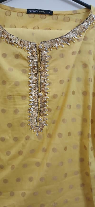 generation 3 piece stitched dress in size medium to small