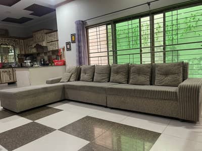 L shape sofa