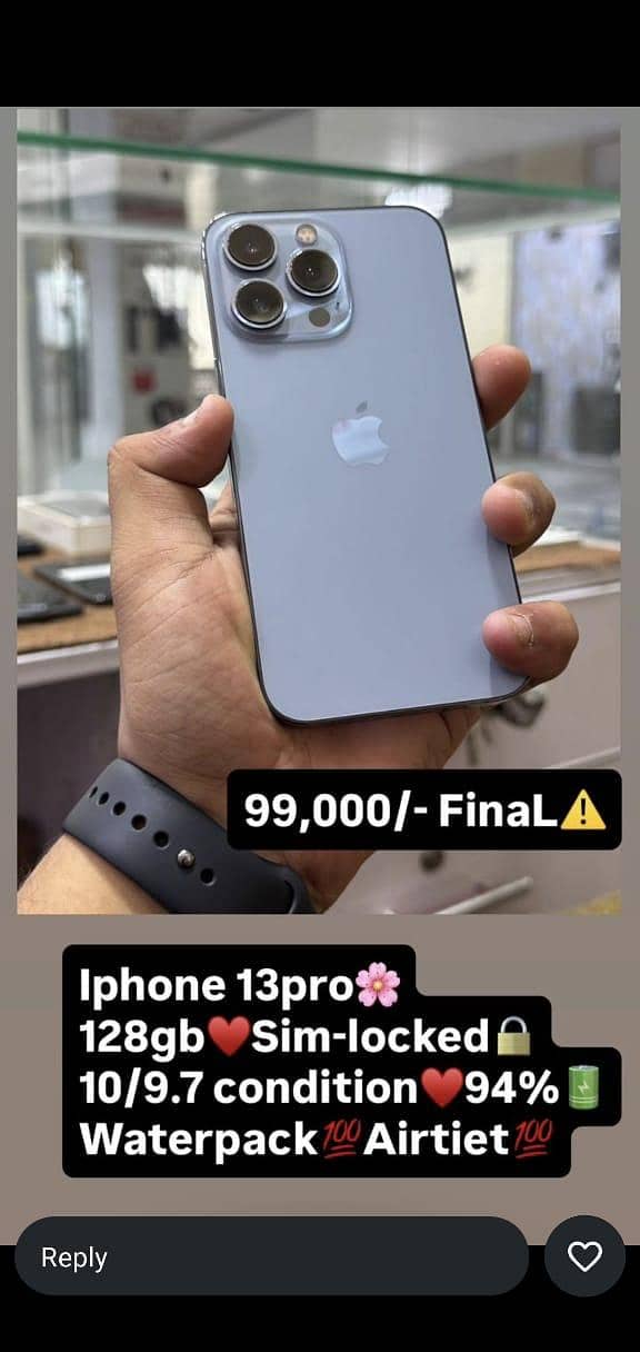 iPhone 13 pro 0