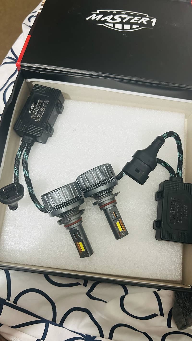 Copper led head lights 2