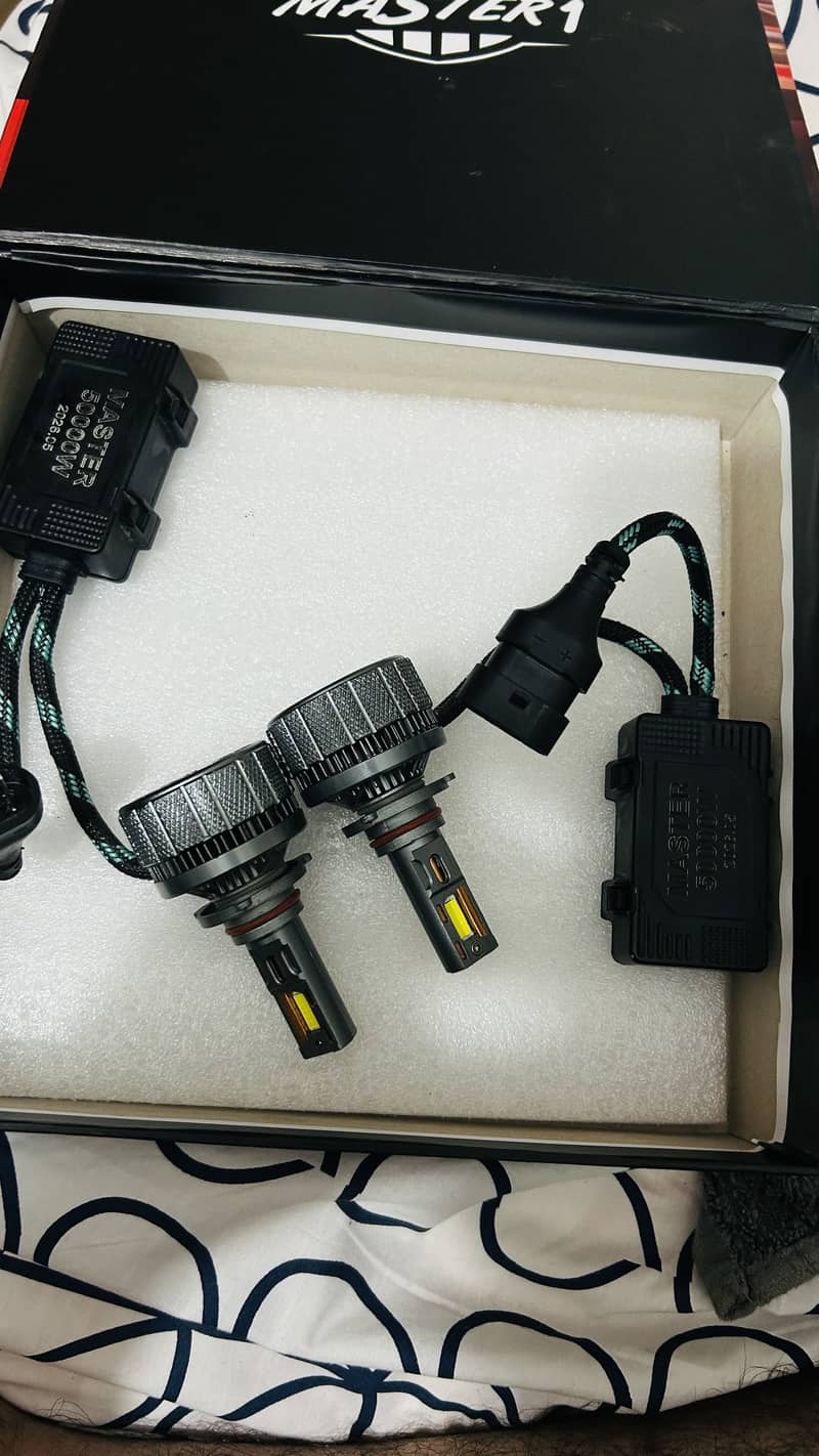 Copper led head lights 3