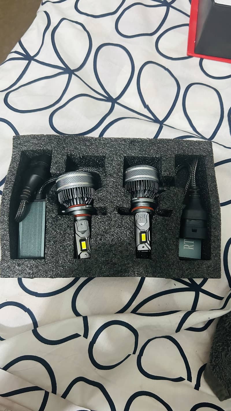 Copper led head lights 6
