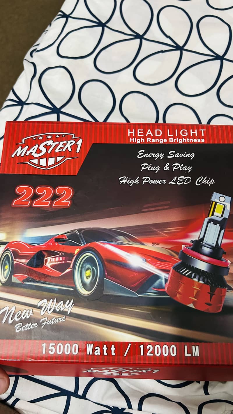 Copper led head lights 7