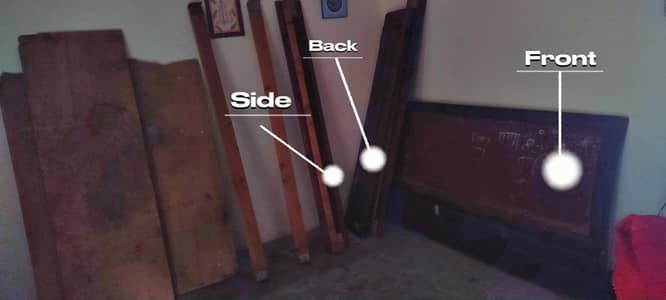 Master bed 7/10 condition with mattress