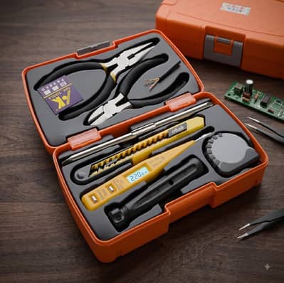 New 9-Piece Mini Household Tool Kit