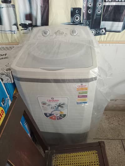 washing machine blue + gray colour available