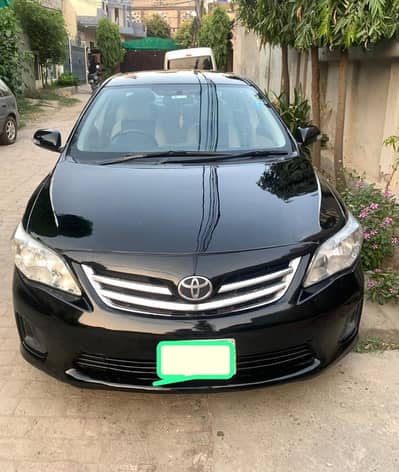 Toyota Corolla GLI 2012