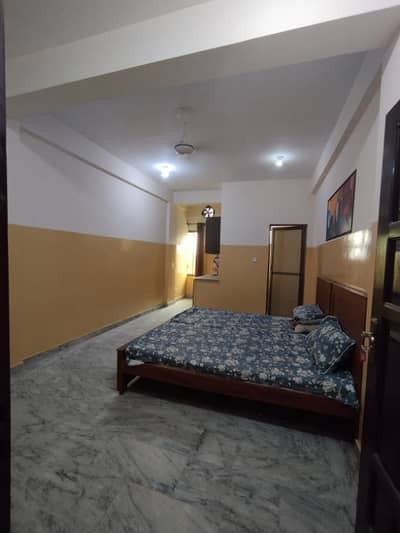 Sami Furnished Studio apartment available for rent in Jinah garden Islamabad