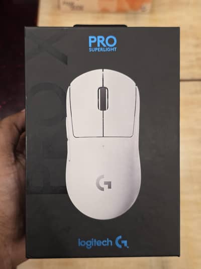 Logitech G Pro X Superlight with box