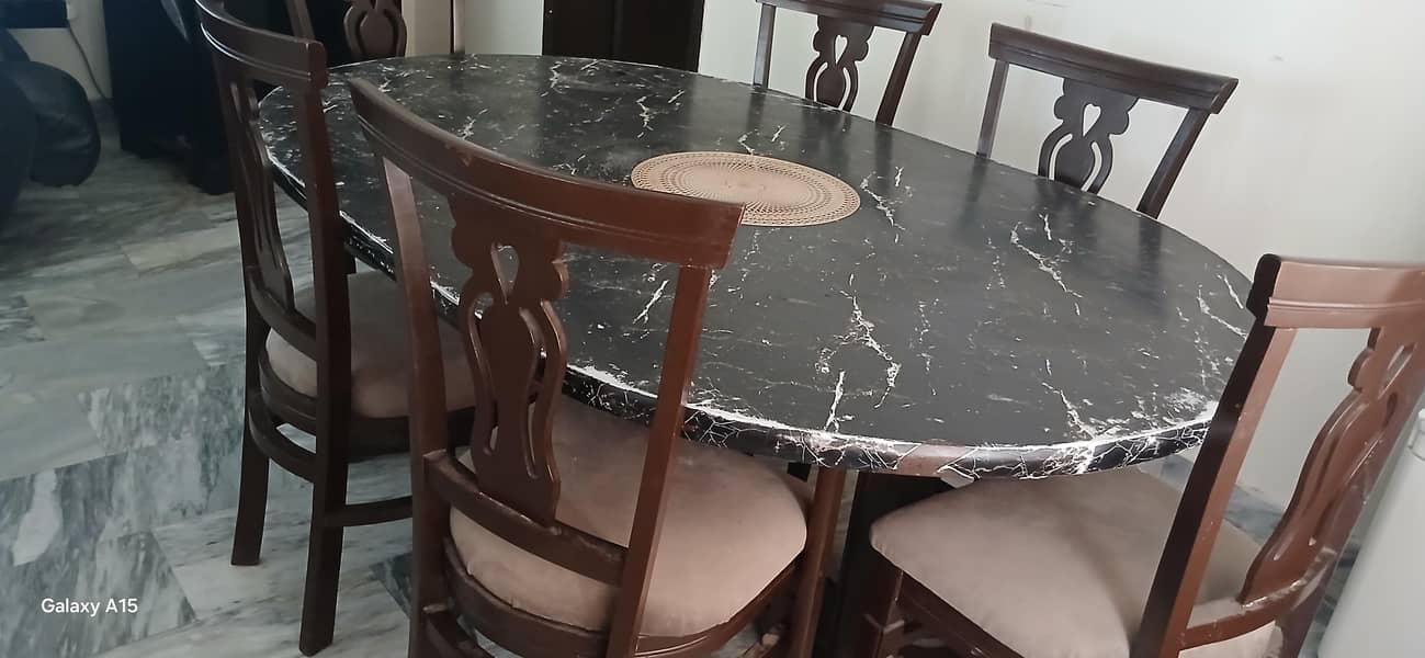 dining table with chairs 1