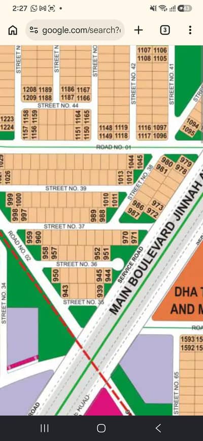 1 kanal plot,sector A,Dha bahawalpur