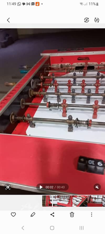 Table football  game - patti indoor