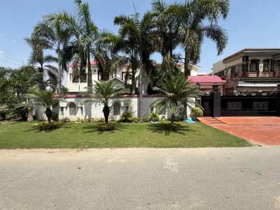 36 Marla Corner Slightly Used Spanish Design 9-Bed Room Full Basement Bungalow For Sale At Prime Location Of DHA Lahore Near To Park Masjid & Commercial Market.