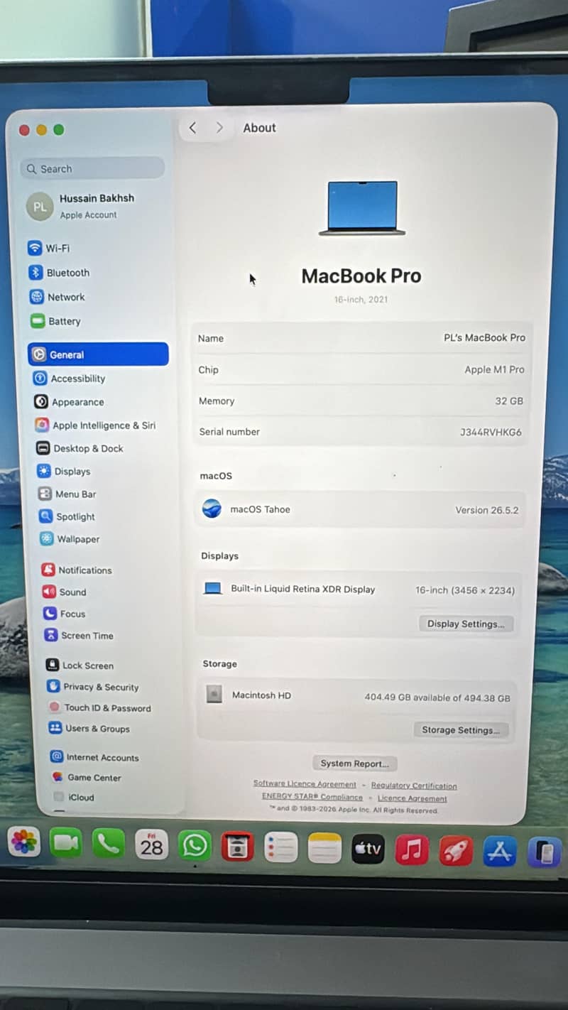 MacBook M1 pro 5