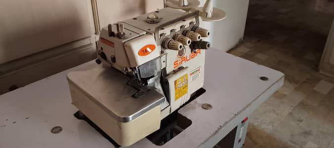 Siruba Industrial Overlock / Pico Machine For Sale