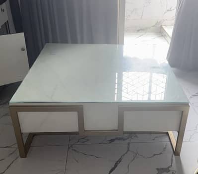 Living room table 4 by 4 size