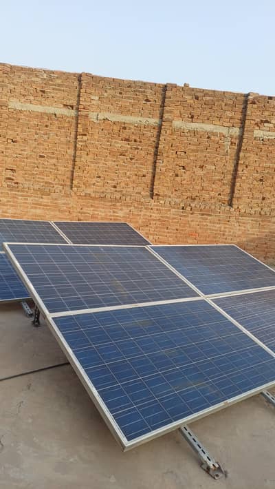 8 Solar panels - 250 Watt