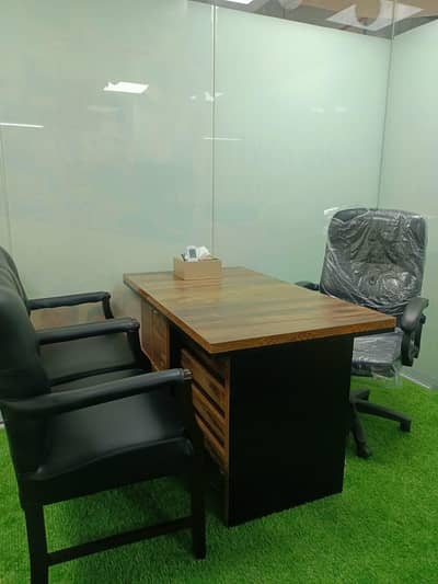 office chairs and table