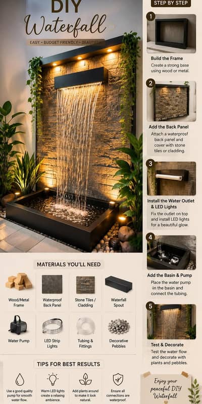 Waterfalls & Fountains Custom Design + Construction (0333-5556007)