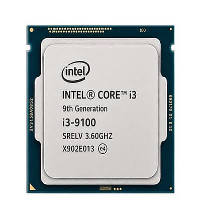 i3 9100 9th gen processor