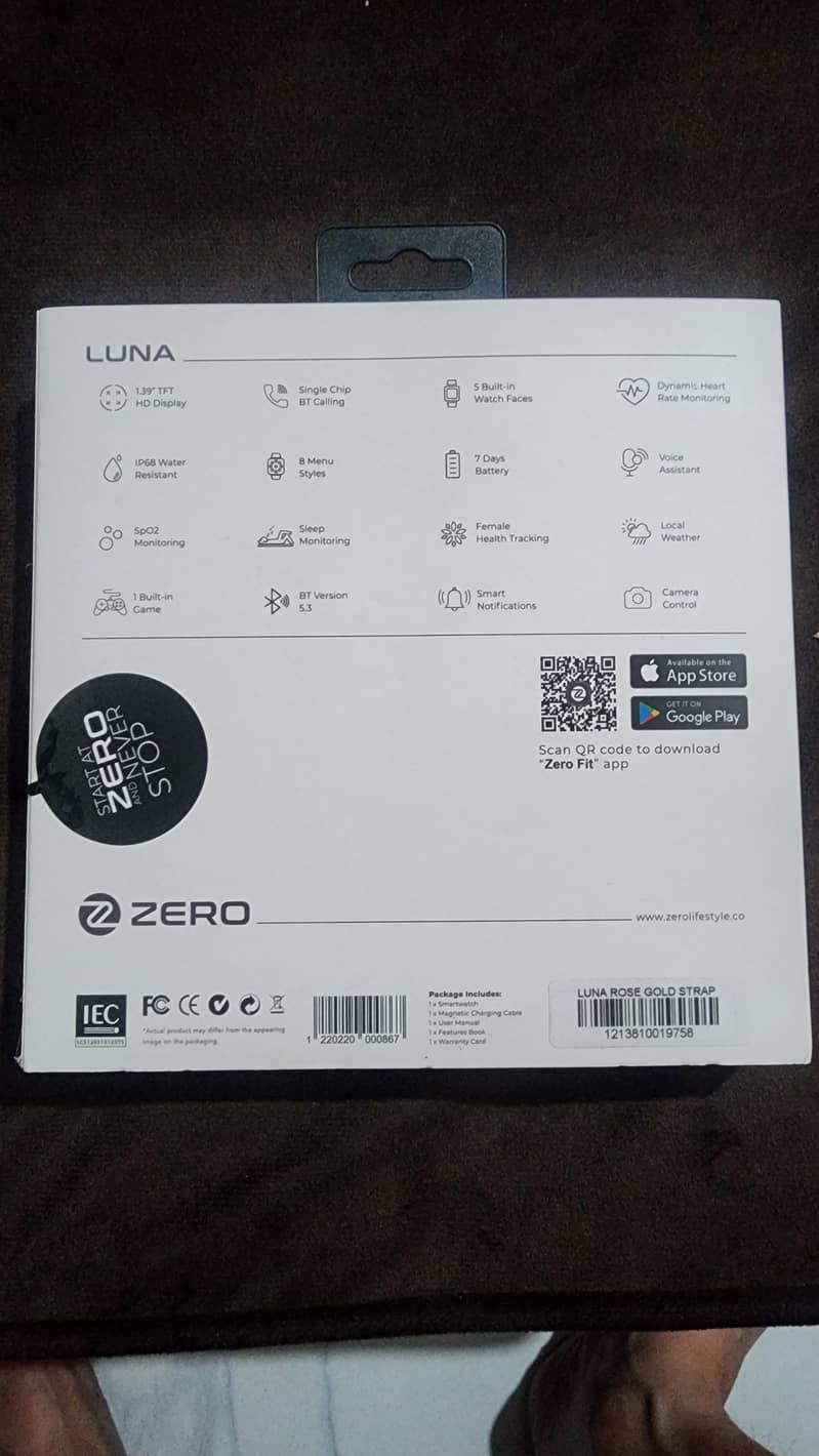zero Luna pink version 3