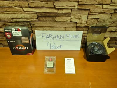 Ryzen 5 5600g processor with Cooler