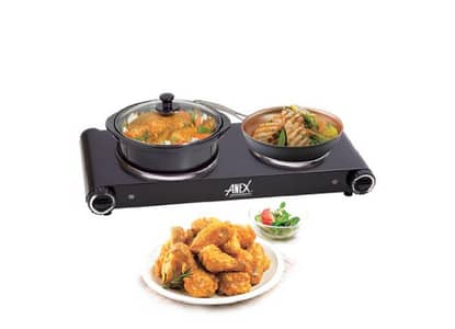 NEW dual anex electric stove message if interested