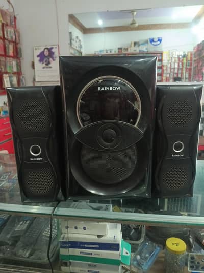 Rainbow Model 9000 Powerfull bass 8 inch subwoofer
