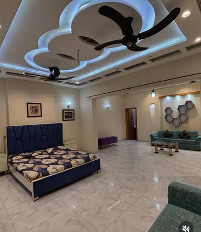 Fully Furnished Independent Portion 10 Marla 2 Bed 100K, 1 Kanal 3 Bed 150K, 1 Kanal 4 Bed 200K, (Daily, Weekly, Monthly) Basis For Rent Send Message On My WhatsApp & I Will Send Video