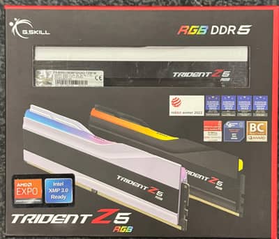 GSKILL 32GBx2 TRIDENT Z5 RGB DDR5-6000 CL36-36-36-96