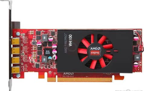 AMD FirePro w4100 graphic card