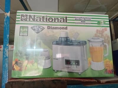 original national juicers 5 year warranty box pack
