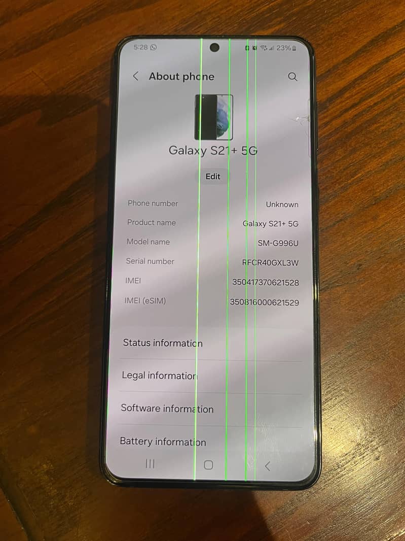 Samsung S21plus 4