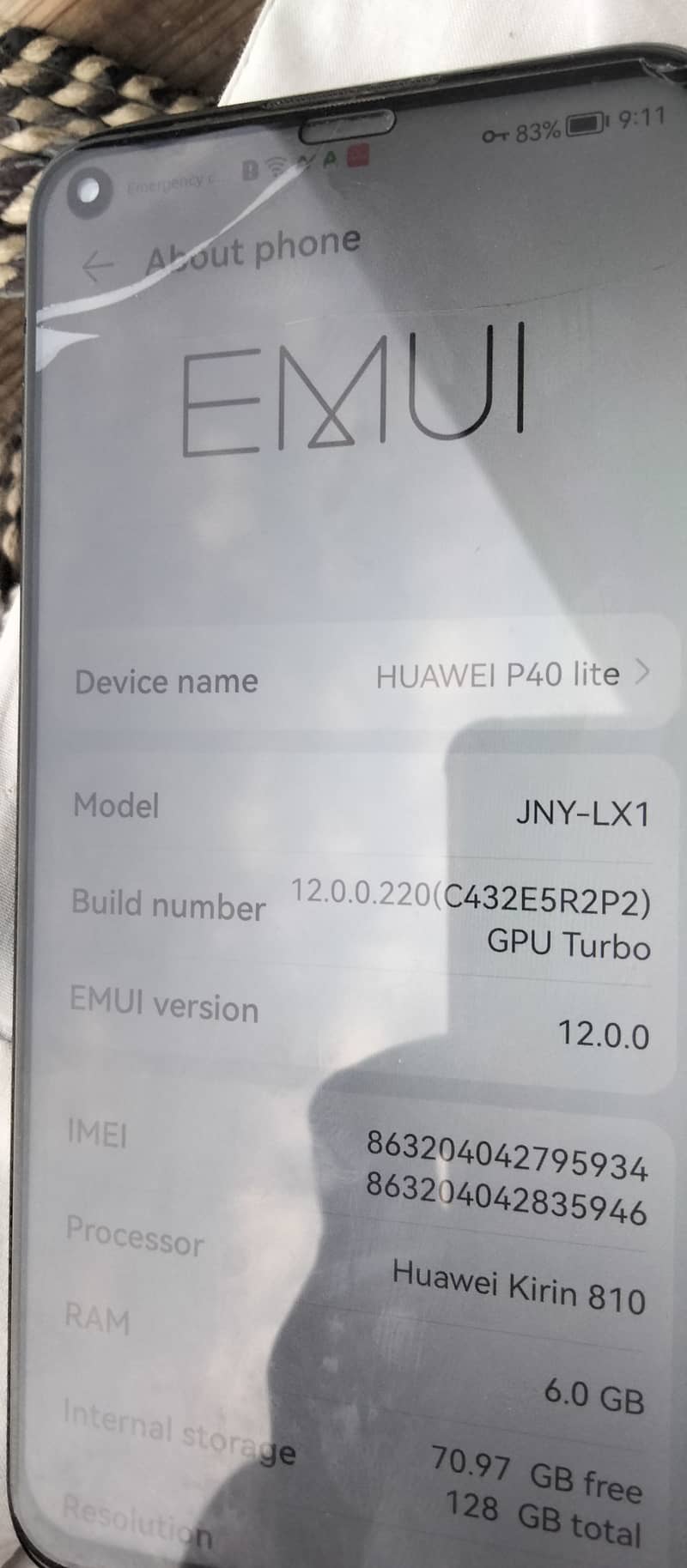 P40 lite 2