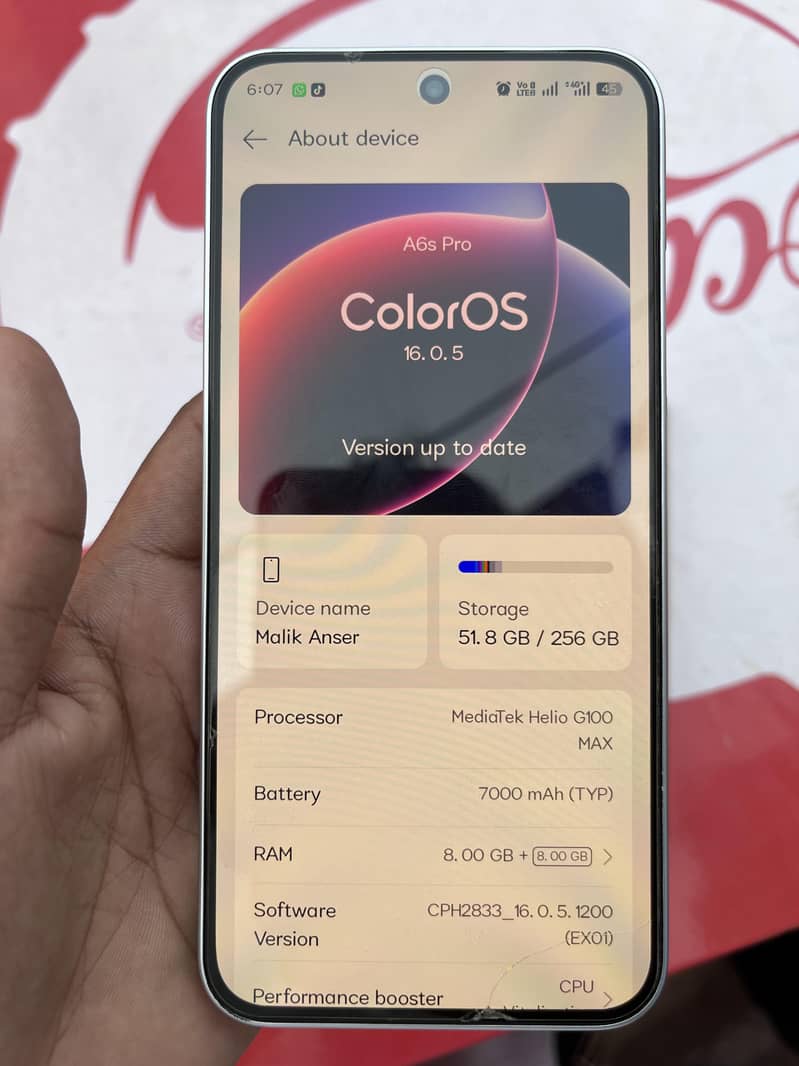 OPPO A6s pro 2