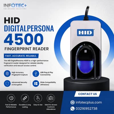 HID Digital Persona 4500 Fingerprint Reader