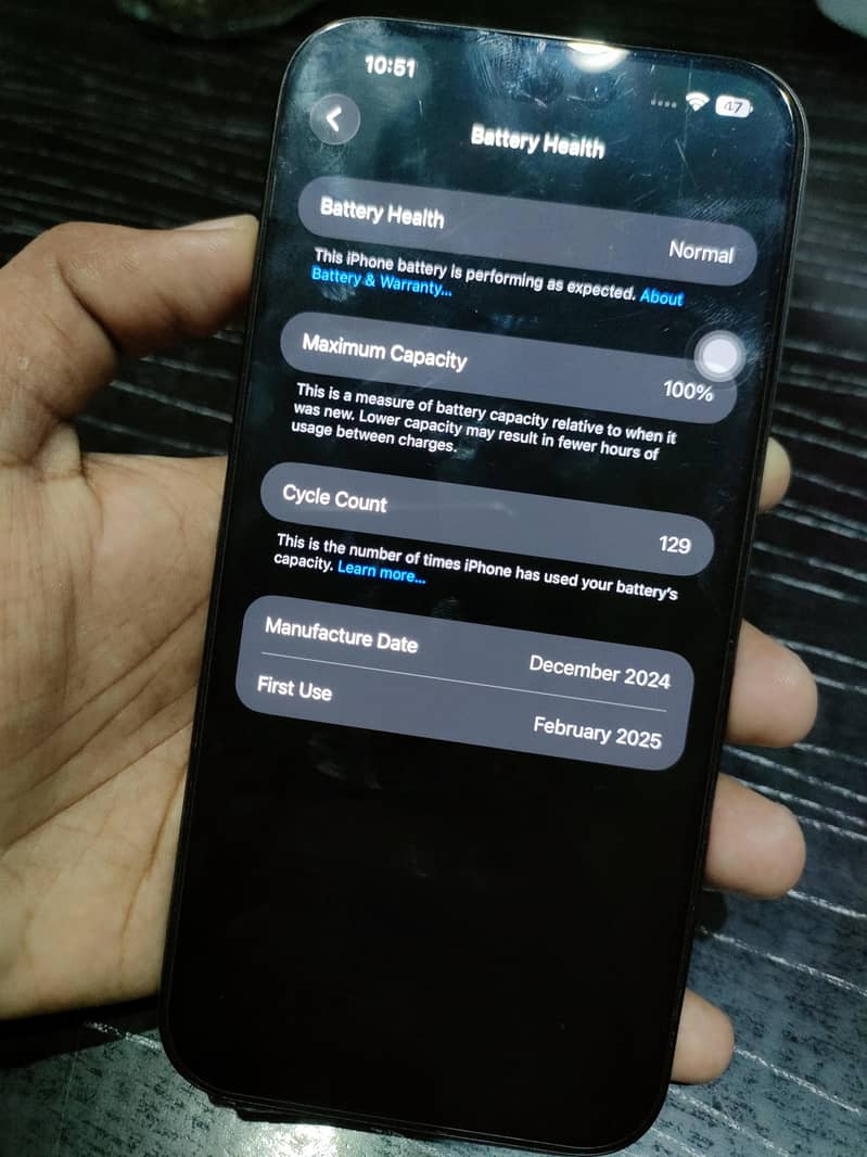 Iphone 16 pro max 8