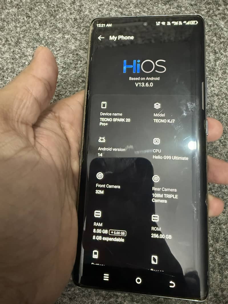 Tecno Spark 20 Pro Plus 5