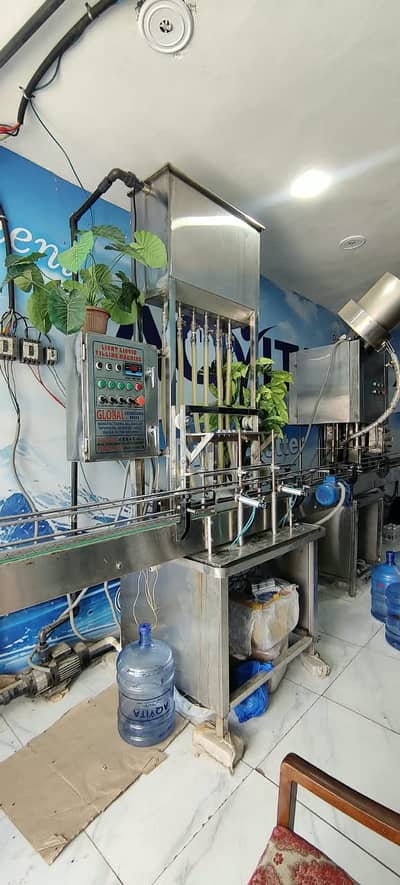 Automatic Mineral Water Filling Plant 30 Feet | Complete RO Plant Setu