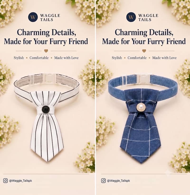 Handmade Premium Cat Collars | Adjustable & Customizable 11