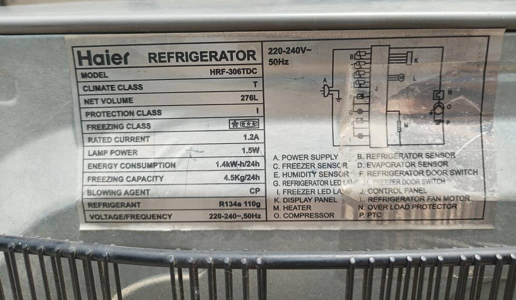 haier touch panel HRF306 1
