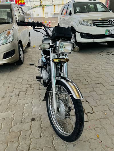 Honda 125 self start