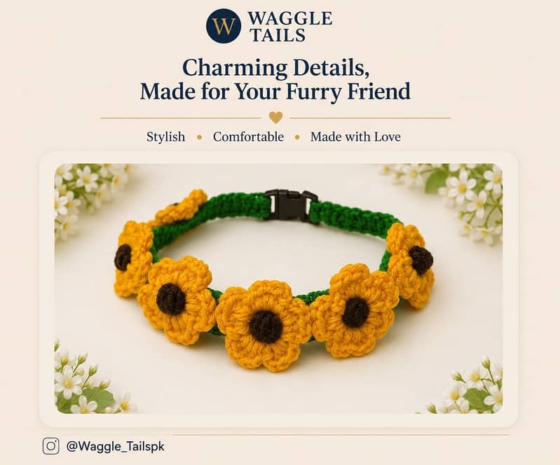 Handmade Premium Cat Collars | Adjustable & Customizable 15