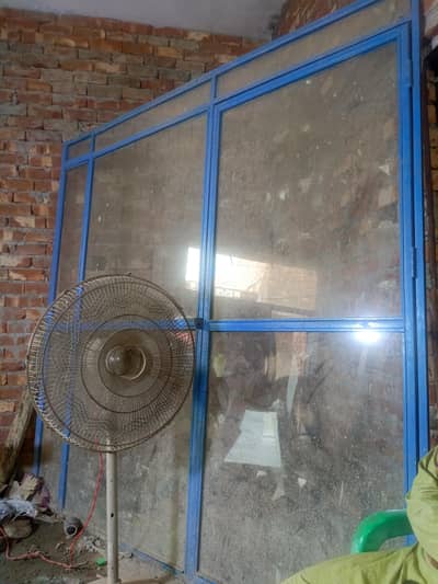 Iron Frame Glass Door