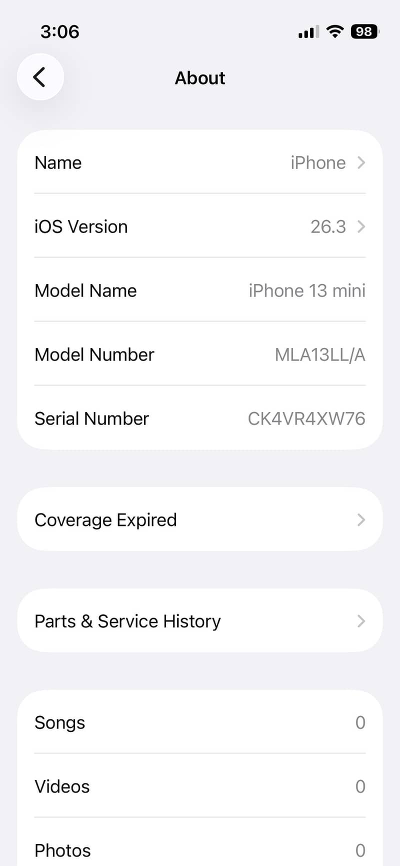 Apple iPhone 13 mini 13