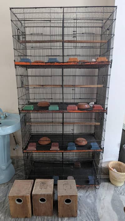 Breeder boxes and cages